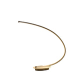 16” Silver Tube Nickel Table Lamp