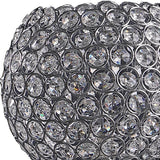 12? Luxurious Crystal Ball And Metal Table Lamp