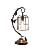 18? Modern Black Butterfly Cage Table Lamp