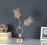 19? Luxurious Rose Gold Floral Table Lamp