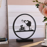 13? Kids On A Bicycle Table Lamp With LED Light