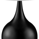 Minimalist Black Table Lamp with Touch Switch