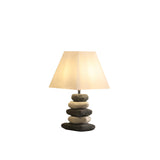 18? Organic Ceramic Pebbles Table Lamp