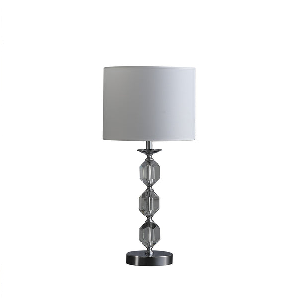 21? Contemporary Hexagonal Crystal Table Lamp