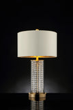 Gold Crystal Desk Lamp