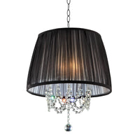 Elegant Ceiling Lamp with Crystal Accents