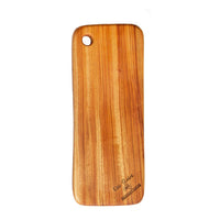 Natural Rounded Rectangle Narrow Anti-Bacterial Cutting Board