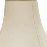 16" White Premium Square Monay Shantung Lampshade