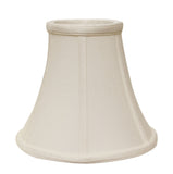 14" White Premium Bell Monay Shantung Lampshade
