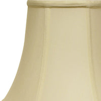 16" Ivory Premium Bell Monay Shantung Lampshade