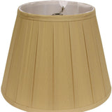 20" Honey Slanted English Box Paperback Shantung Lampshade