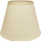 18" Ivory Empire Deep Slanted No Slub Lampshade