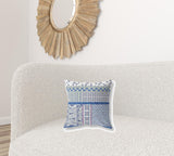 16? Blue Lavender Patch Indoor Outdoor Throw Pillow