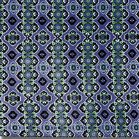 Blue And Green Geometric Non Skid Area Rug