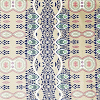 5' X 7' Beige And Green Oriental Area Rug