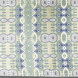 5' X 7' Light Green And Beige Oriental Area Rug