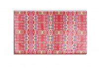 5' X 7' Red Oriental Area Rug