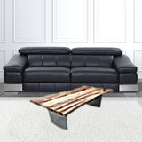 31? Rustic Brown Mango Wood Live Edge Coffee Table