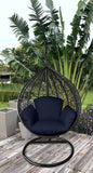 Primo Navy Blue Indoor Outdoor Replacement Cushion for Egg Chair