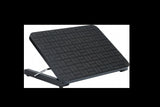 Black Adjustable Under Desk Ergonomic Foot Rest