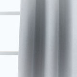 Set of Two 84"  Charcoal Metallic Textured Window Panels