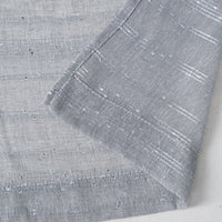 Set of Two 96"  Gray Shimmery Window Curtain Panels