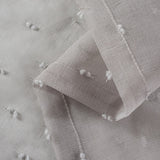 84? Gray Ribbon Embellished Window Curtain Panel