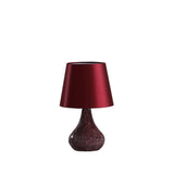 11? Stylish Red Glass Mosaic Table Lamp