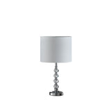 18? Stylish Crystal Orb Metal Table Lamp