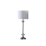 26? Stylish Floral Crystal And Metal Table Lamp