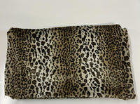 Ultra Soft Faux Fur Leopard Throw