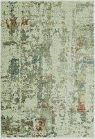 5? x 8? Sage Ivory Weathered Vintage Area Rug