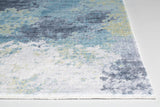 8? x 10? Blue Yellow Abstract Sky Area Rug