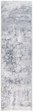 6? x 9? Gray Distressed Marble Area Rug