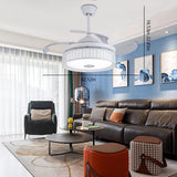 Compact Ceiling Fan And Lamp With Remote