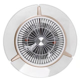 Luxurious Gold LED Ceiling Lamp And Fan