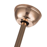 Elegant Crystal Chandelier Retractable Blade Ceiling Fan