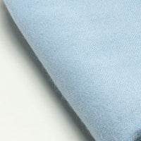 Powder Blue Soft Acrylic Herringbone Throw Blanket