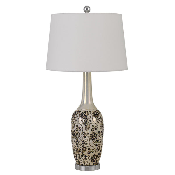 Set of Two 30? Stylish Ceramic Pearl Table Lamp