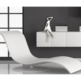 White Strike a Pose Sculpture