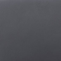 26" Gray Faux Leather Backless Modern Swivel Bar