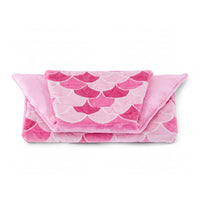 Pink Mermaid Tail Weighteded Throw Blanket