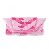 Pink Mermaid Tail Weighteded Throw Blanket