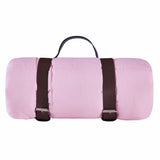 Pink Travel Weight Microfiber Throw Blanket