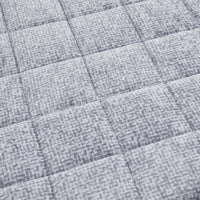 Grey Velvet  Velvet Luxury Weighted Throw Blanket