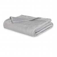 Grey Solid Anti Microbial Oversized Throw