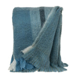 Parkland Collection CabiNO Lodge Blue 52" x 67" WOVEN HANDLOOM Throw