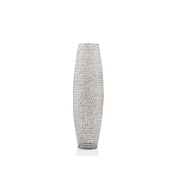 31.5" Bling Faux Crystal Beads Barrel Floor Vase