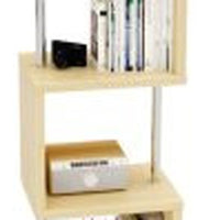 Modern and Unique Four Tier Bookshelf Shelving Unit