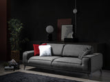 90" Dark Gray Linen Sleeper Sofa